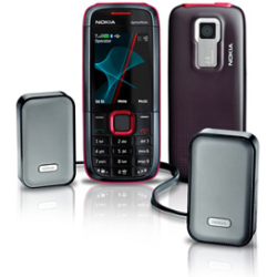Celular Nokia 5130 XpressMusic Vermelho GSM + Alto Falantes MD-7W