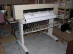Manutenção de impressora Plotter Hp Designjet 450