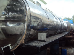 Vende-se tanque de aço inox térmico de 8.000 litros