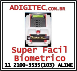 Relgio de Ponto Biometrico - ADIGITEC