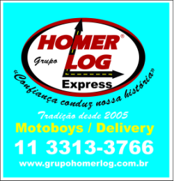 Homer Log Motoboys Ltda - (11) 3313-3766 - 99559-9171