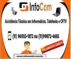 InfoCom - Informática,Telefonia e CFTV