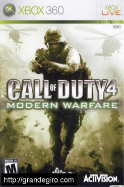 Call of Duty 4 Modern Warfare Jogos para xbox360