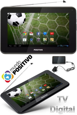 Tablet Positivo 7" T701 c/ TV Digital e Wi-Fi