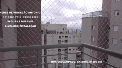 Redes de Proteção na Rua Descampado, Sacomã, janelas,1198391-0505,zap