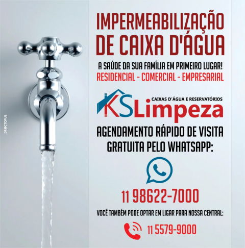 Impermeabilização de caixa de água São Paulo e região