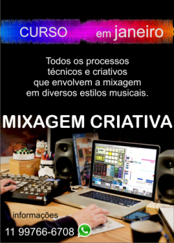 Curso de Mixagem Criativa(áudio)