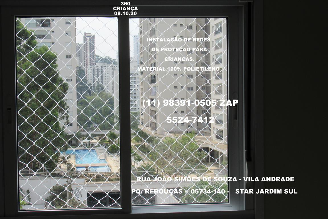 Telas de Proteção no Condominio  Star Jaridm Sul, (11) 98391-0505, zap