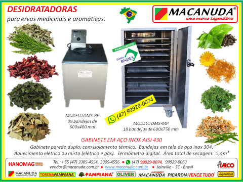 SECADOR A GÁS PARA PLANTAS MEDICINAIS VENDAS EM SÃO PAULO
