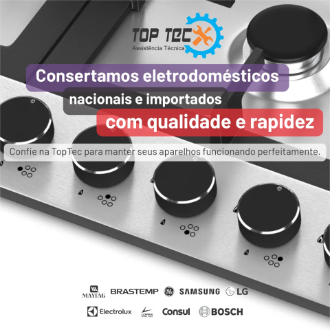 Manutenção de eletrodomésticos Bosch - Top Tec em São Paulo